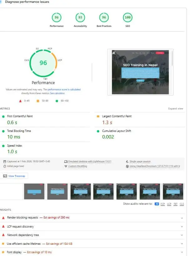 core web vitals and seo