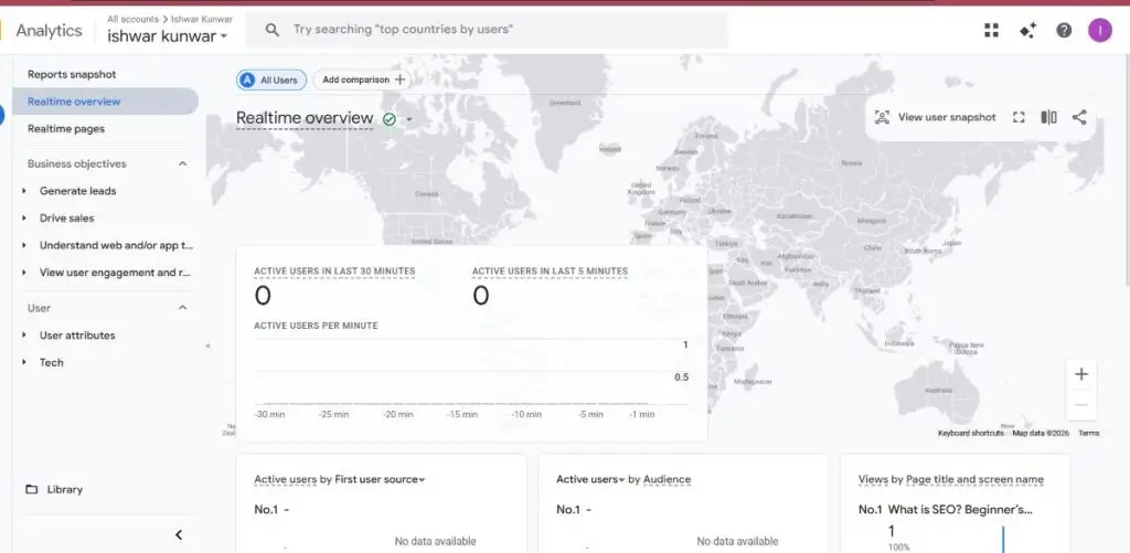 How to Check Website Traffic Google