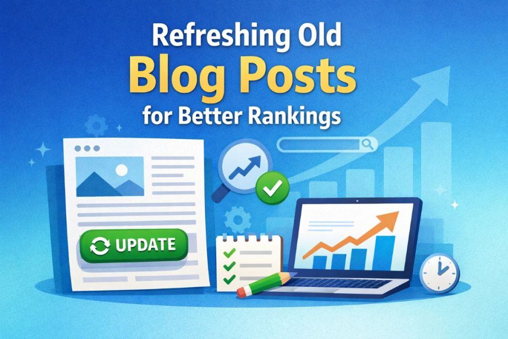 How to Refresh Old Blog Posts for Better Rankings