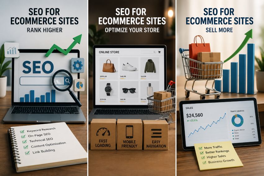 SEO For Ecommerce Sites: A Complete Guide to Ranking Higher and Selling More